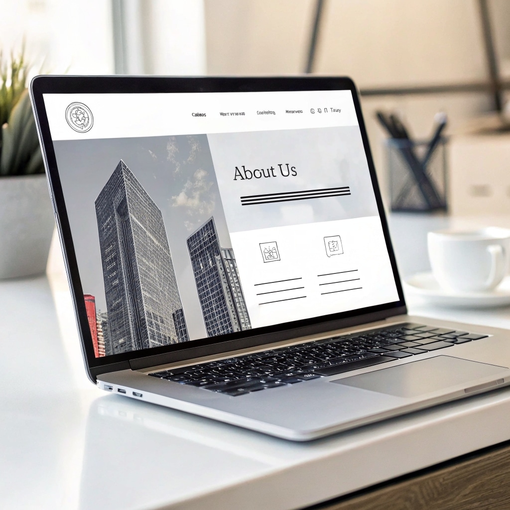 website service page hero