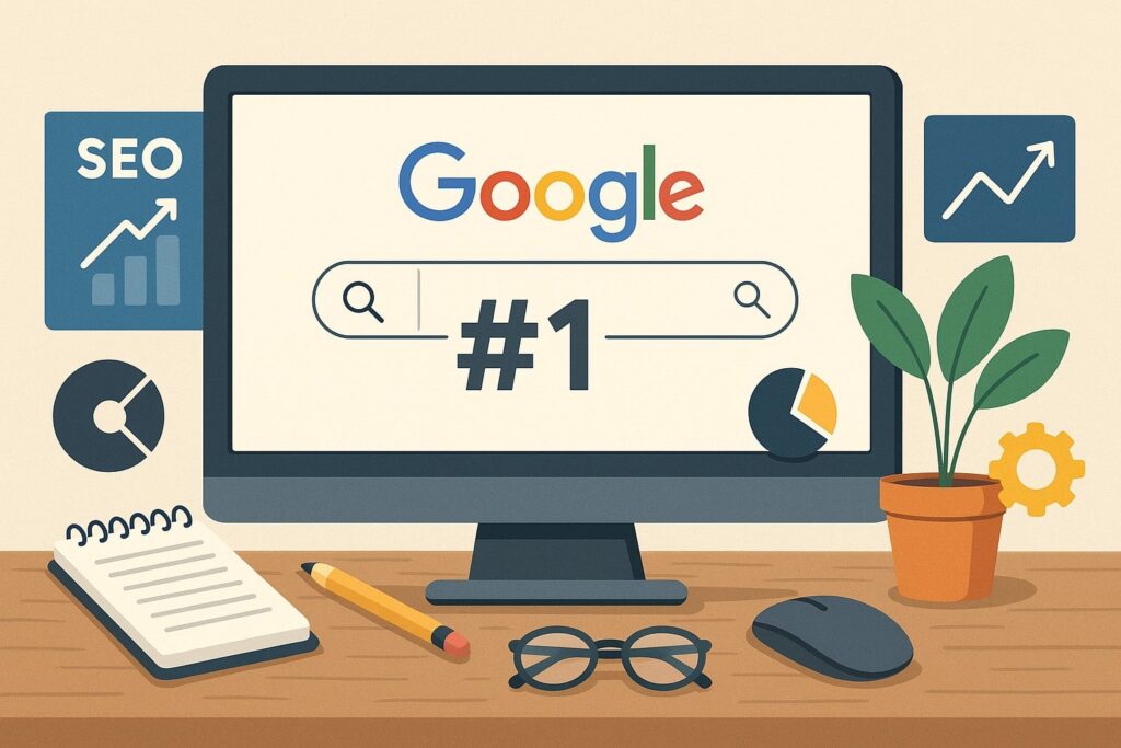 תמונה ממחישה SEO בגוגל